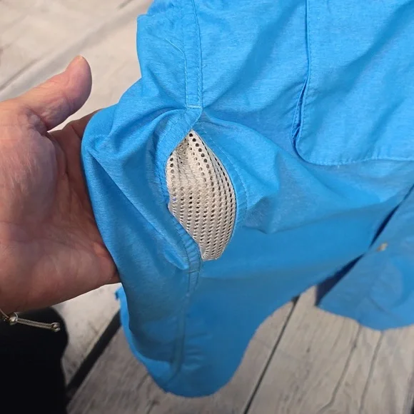 Exofficio Men's Vented Fishing/Hiking  Shirt, Size LG. - Picture 6 of 10